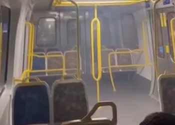 Melbourne Metro Carriage Erupts in Fiery Chaos