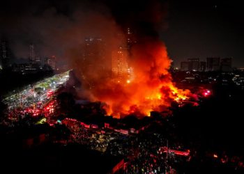 Korsleting Listrik Diduga Picu Api di Kemayoran