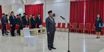 Bupati Lantik Pilat Jadi Pj Sekda Sangihe