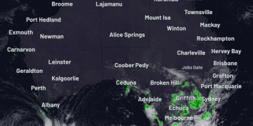 Gale Force Winds Lash Four States