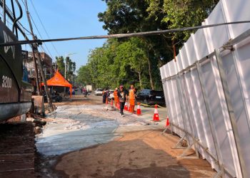 Lenteng Agung Dibuka Bertahap Pasca Perbaikan Sinkhole