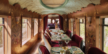 Baz Luhrmann & Catherine Martin’s Lavish Train Carriage