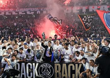 PSG’s Parisian Coronation: Parc des Princes Celebrates