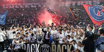 PSG’s Parisian Coronation: Parc des Princes Celebrates