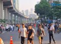 Kembali digelar, CFD di Rasuna Said Jaksel diserbu ribuan warga