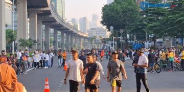 Kembali digelar, CFD di Rasuna Said Jaksel diserbu ribuan warga