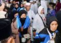 Jemaah Haji Kloter 1 Debarkasi Batam Tiba di Tanah Air