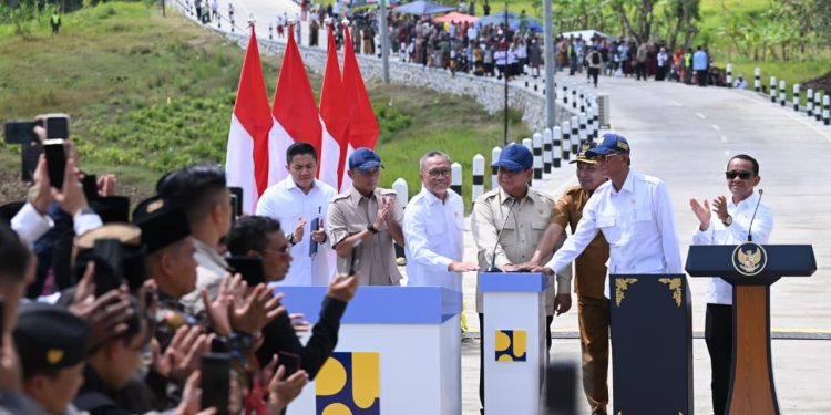 Presiden Prabowo Resmikan 1151 Kilometer Jalan Daerah Di 37 Provinsi Perkuat Konektivitas Hingga Pelosok Indonesia