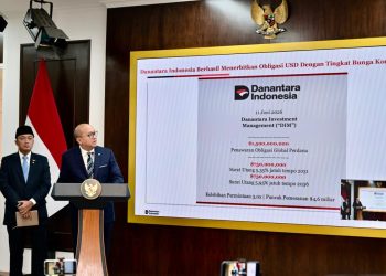 Menteri Rosan menyampaikan keterangannya di Kompleks Istana Kepresidenan Jakarta, pada Senin, 15 Juni 2026.