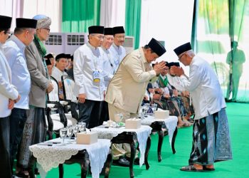 Presiden Prabowo menghadiri Penutupan Musyawarah Nasional (Munas) Alim Ulama dan Konferensi Besar (Konbes) Nahdlatul Ulama (NU) 2026 yang diselenggarakan di Institut Agama Islam (IAI) Syaichona Mohammad Cholil, Kabupaten Bangkalan, Jawa Timur, pada Selasa, 23 Juni 2026.