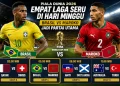 Brasil vs Maroko Jadi Salah Satu Laga Paling Dinanti Pekan Ini