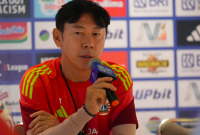 Shin Tae-yong Tanggapi Sorakan Suporter Usai Indonesia Ditahan Malaysia