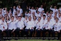 Salah satu cuplikan pada video capaian nyata kinerja Presiden Prabowo Subianto dan Wakil Presiden Gibran Rakabuming.