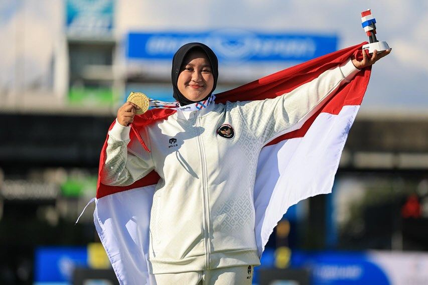 Nurisa Dian Ashrifah Antar Panahan Indonesia Raih Emas Pertama di Asian Games