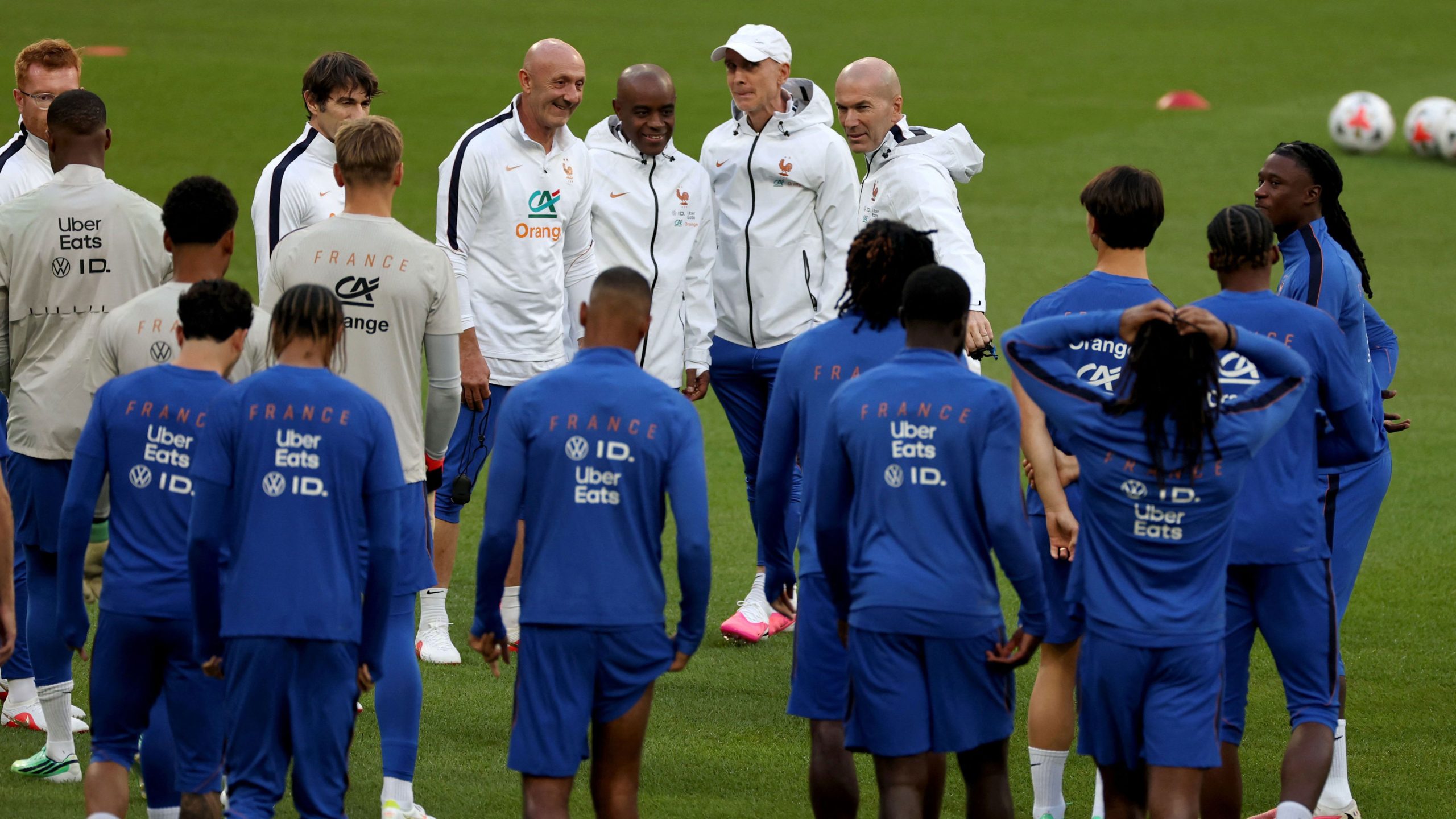 Zidane Percaya Diri Tampilkan Tiga Penyerang Muda Saat Prancis Tantang Italia Tanpa Mbappe