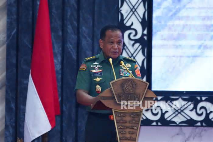 Agus Subiyanto Tegaskan Saleh Mustafa Harus Tinggalkan TNI karena Jadi Wamentan