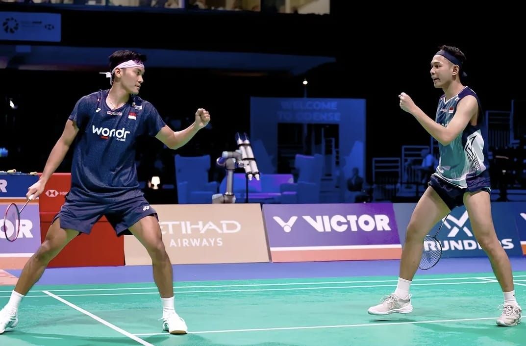 Fajar/Fikri Kembali ke Final Denmark Open 2026 Usai Kalahkan Liang/Wang dalam Tiga Gim